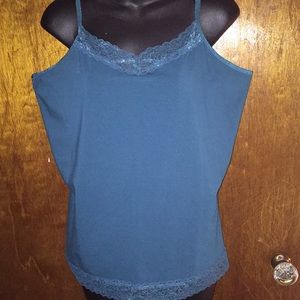 Christopher & Banks Tops - NWOT XL women’s teal camisole never worn Christopher & Banks Tops - NWOT XL women’s teal camisole never worn